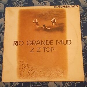 Vintage 1972 Z Z Top Rio Grand Mud album Beardless
